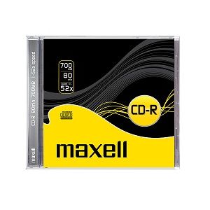 MAXELL CD-R 52X 10MM KUTULU TEKL - 624826.40.CN