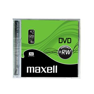 MAXELL DVD+RW 4.7GB 4X 10MM KUTULU TEKL - 275526.