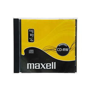 MAXELL CD-RW 12X 10MM KUTULU TEKL - 626001.02.TW