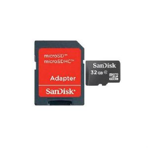 32GB MICRO SD KART+ADAPTOR C4 SANDISK SDSDQM-032-B35A