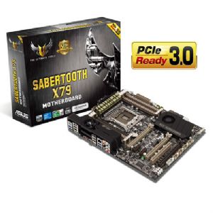 ASUS SABERTOOTH X79 X79 DDR3 ATX GLAN SATA3 USB3 ANAKART