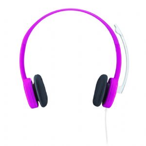 LOGITECH H150 KABLOLU FUCHSIA PINK-CRANBERRY PEMBE HEADSET 981-000369