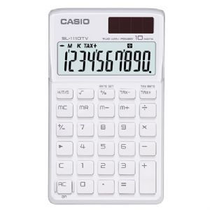 CASIO SL-1110TV-WE CEP TIPI HESAP MAKINESI