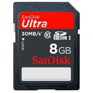8GB SD KART ULTRA C10 SANDISK SDSDU-008G-U46