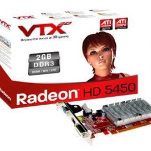 VTX HD5450 64B2GB DDR3 VGA DVI HDMI 16X