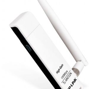 TP-LINK TL-WN722N 150Mbps KABLOSUZ USB ANTENL ADAPTR