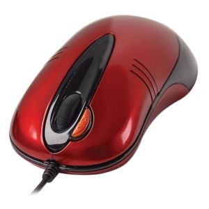 A4 TECH N50F-3 V-TRACK OPTIK USB KIRMIZI MOUSE