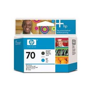 HP C9404A (70) MAT SIYAH VE MAVI BASKI KAFASI