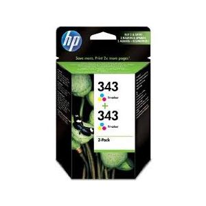 HP CB332EE (343) 2 LI PAKET UC RENKLI MUREKKEP PUSKURTMELI BASKI KARTUSLARI