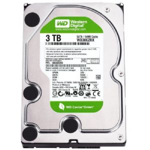 3TB WD 3.5 INTELLIPOWER 64MB SATA3 WD30EZRX GREEN