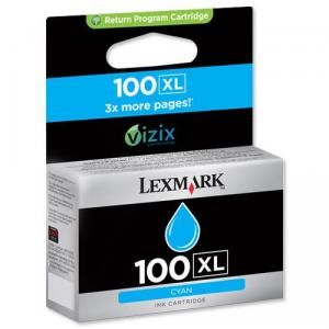 LEXMARK 14N1069E 100 XL MAVI KARTUS 600 SAYFA