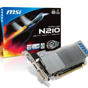 MSI N210-MD1GD3H-LP GF210 1GB 64B DDR3 VGA DVI HDMI