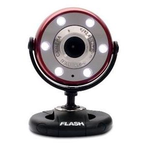 FLASH S300E-K PC USB KIRMIZI WEBCAM