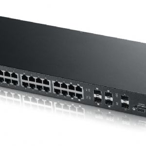 ZYXEL XGS1910-24 20x100/1000 + 4xDUAL SFP + 2x10G UPLINK WEB YNETLEBLR SWITCH