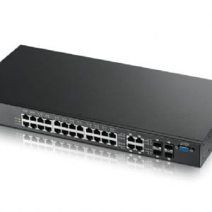 ZYXEL ES3500-24 24 PORT 10/100+4XDUAL SFP L2 YNETLEBLR SWITCH