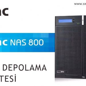 SNC NAS-800 24TB DEPOLAMA NTES