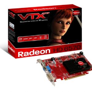 VTX HD6570 2GB 128B DDR3 VGA DVI HDMI