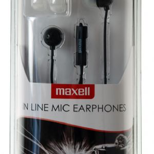 MAXELL MIKROFONLU SIYAH KULAKICI KULAKLIK 303564.00.CN