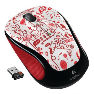 LOGITECH M325 RED SMILE MOUSE 910-003014