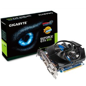 GIGABYTE GTX650 2GB OC DDR5 128B CRT 2DVI HDMI