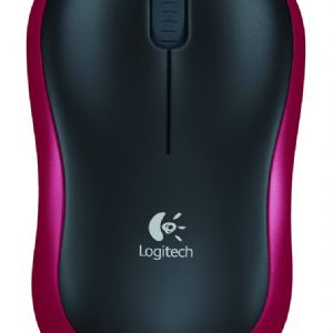 __LOGITECH M185 KABLOSUZ KIRMIZI MOUSE 910-002240