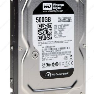 500GB WD 3.5 7200RPM 64MB SATA3 WD5003AZEX BLACK