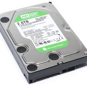 2TB WD 3.5 INTELLIPOWER 64MB SATA3 WD20EZRX GREEN