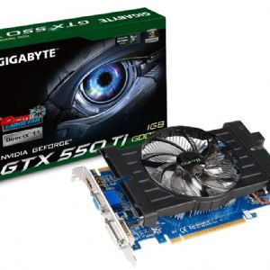 GIGABYTE GTX550 Ti 1GB 192B GDDR5 DVI HDMI DP 16X