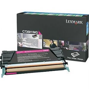 LEXMARK C736H1MG KIRMIZI TONER 10.000 SAYFA