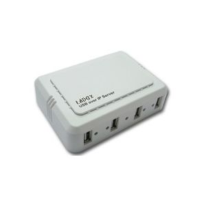 LADOX LD-3154  4 PORT USB IP&MULTI PRINT SERVER