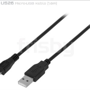 FRISBY FA-US26 USB TO MICRO USB CABLE 1.8M