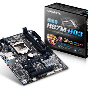 GIGABYTE H87M-HD3 DDR3 SES VGA GLAN 16X