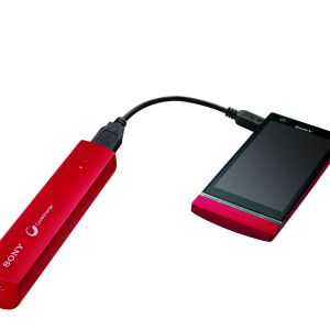 Sony CP-ELSR 2.000 mAh Tanabilir Acil Durum arj Cihaz Krmz