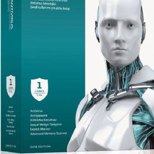 NOD32 ESET ANTIVIRUS TRKE 1 KULLANICI V7 - 1 YIL