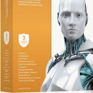 NOD32 ESET SMART SECURITY 3 KULLANICI V7 - 1 YIL