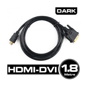 DARK DVI - HDMI FT YNL GRNT BALANTI KABLOSU 1.8M