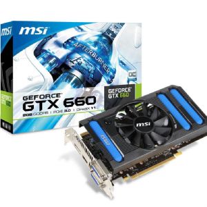 MSI N660-2GD5/OC GTX660 2GB 192B GDDR5 2xDVI HDMI DP