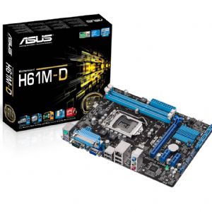 ASUS H61M-D H61 DDR3 MATX VGA SATA2 USB2 ANAKART