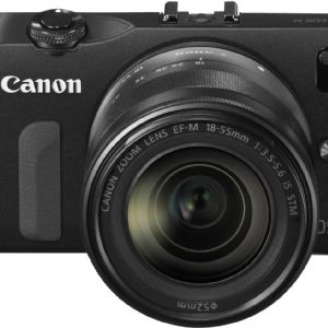 CANON EOS-M 18-55mm LENSL AYNASIZ + 90EX FLASH +22MM STM FOTORAF MAKNES