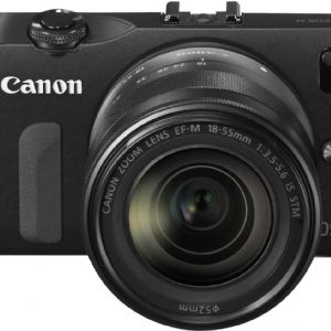 CANON EOS-M 18-55mm LENSL AYNASIZ + 90EX FLASH +22MM STM FOTORAF MAKNES