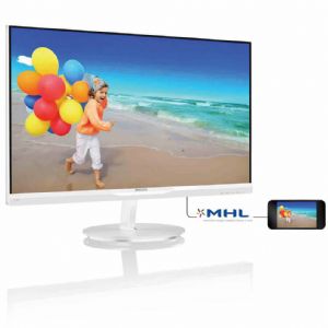 27 PHILIPS 274E5QHAW/00 IPS LED 5MS BEYAZ D-SUB+HDMI+MHL MM