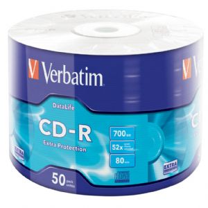 VERBATIM 43787 CD-R 700MB 52X80 50 LI SPINDLE