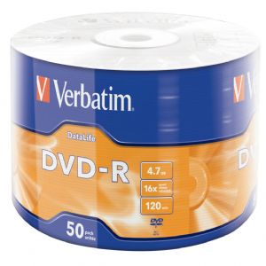 VERBATIM 43791 DVD-R AZO 4,7GB 16X 50 LI SPINDLE