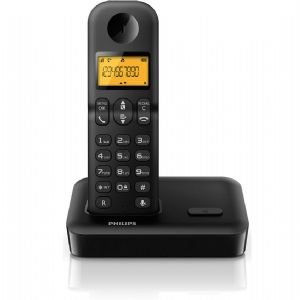 PHILIPS D1501B/TR DECT TELEFON SYAH