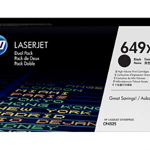 HP CE260XD (649X) IKILI PAKET SIYAH LASERJET TONER KARTUSU