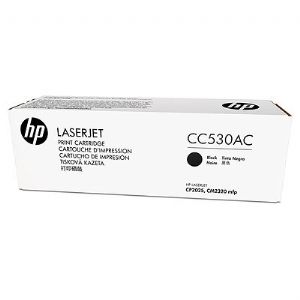 HP CC530AC (CC530A) TAAHHUTLU LASERJET SIYAH TONER KARTUSU