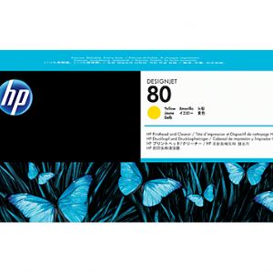 HP C4823A (80) SARI BASKI KAFASI VE BASKI KAFASI TEMIZLEYICISI