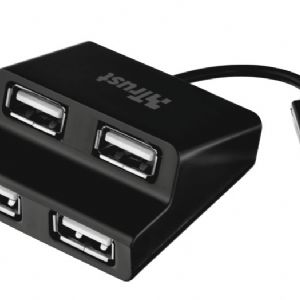 TRUST 18258 TRUST LUCA 4 PORT USB2.0 USB HUB