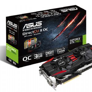 ASUS GTX780TI DC2OC 384B GDDR5 16X 2DVI HDMI DP