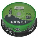 MAXELL DVD+RW 4.7GB 4X 25L CAKEBOX - 275894.35.TW